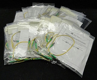 FC/APC-FC/APC 0.5-meter SM fiber jumper, IL is 0.3dB-0.5dB. AFL P/N: #C133170-00.5