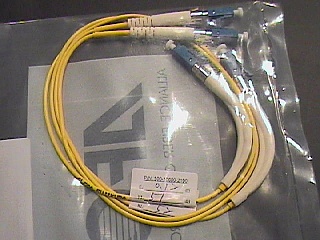 LC(UPC)-LC(UPC) 11" to 15" simplex SMF jumper 1.6mm cable by AFOP