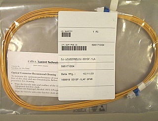 LC/UPC-LC/UPC duplex 10 or 12 feet SMF jumper, 2mm dual cable