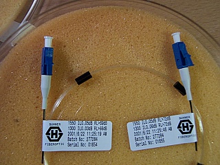 LC/UPC-LC/UPC simplex 4-meter SMF jumper, 250um-coating bare fiber. JDS model no: J-LCLC-ZH-004-JT