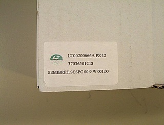 SC/Super-PC 900-um buffered fiber pigtail, 1-meter, model:LT00200666A PZ 12 (same as  SKU: FPC-SMPIGTAIL-005C), but with better packing.
