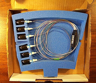 12pc SC/PC(UPC) 900-um buffered SMF fiber pigtail, 0.5-meter, ALCOA FUJIKURA FIBER OPTIC JUMPER model:SC-SP-ZR