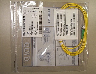 FC/APC 2-meter pigatil,  by Corning