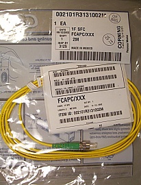 FC/APC 2-meter pigatil,  by Corning