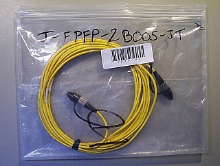 $3.4 each if buy 10pc. FC/UPC-FC/UPC SMF 3mm jumper, 5 meter. JDS P/N: J-FPFP-2005-JT