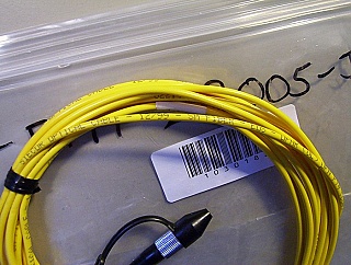 $3.4 each if buy 10pc. FC/UPC-FC/UPC SMF 3mm jumper, 5 meter. JDS P/N: J-FPFP-2005-JT