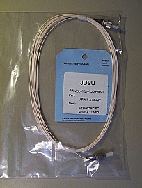 FC/PC(UPC)-FC/PC(UPC) 900um-buffered jumper, 4-meter. P/N: J-FPFP-A-004-JT