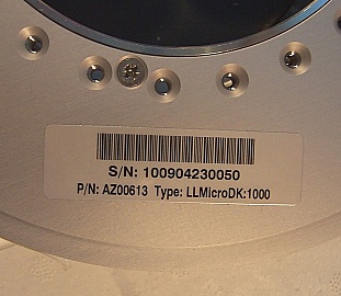 OFS DCM for 1.55um C-band, low loss micro version, dispersion: -1000 ps/nm, 100% compensation. OFS/LucentType: LLMICRODK:1000. with 2 LC/PC connectors.