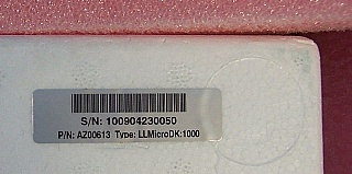 OFS DCM for 1.55um C-band, low loss micro version, dispersion: -1000 ps/nm, 100% compensation. OFS/LucentType: LLMICRODK:1000. with 2 LC/PC connectors.