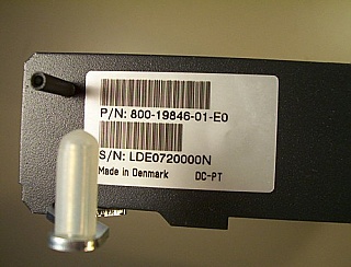 Lucent(OFS) DCM enclosure without dispersion-compensating fiber spool inside. Model no: DC-PT. with E2000/APC connectors
