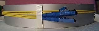 OFS ``low-loss-wide-band`` DCM for 1.55um C-band, dispersion: -168 ps/nm, 100% compensation. OFS/LucentType: LLWBDK:168-C. with 2 LC/PC connectors.