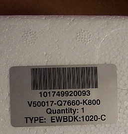 OFS DCM for 1.55um C-band, dispersion: -1020 ps/nm, 100% compensation. OFS/LucentType: EWBDK-1020C. with 2 LC/PC connectors.
