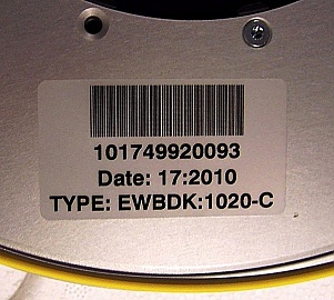 OFS DCM for 1.55um C-band, dispersion: -1020 ps/nm, 100% compensation. OFS/LucentType: EWBDK-1020C. with 2 LC/PC connectors.
