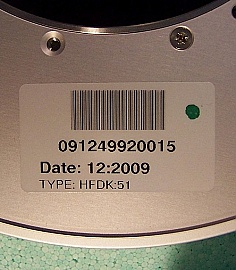 OFS(Lucent) C-band DCM for standard SMF with 100% slope compensation, actual dispersion: -52 ps/nm at 1550nm, Type: HFDK:51.