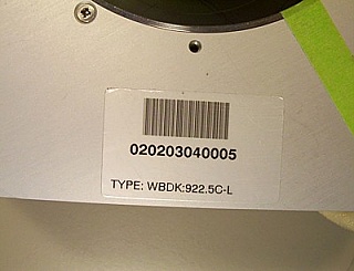 Lucent(OFS) DCM for both C and L-band, dispersion: -922.5 ps/nm, 100% compensation. Type: EWBDK:922.5C-L. with SC/PC connectors.