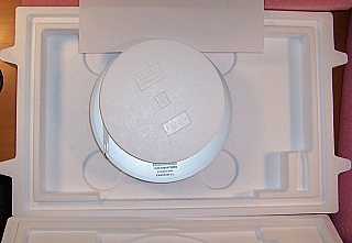 Lucent(OFS) DCM for both C and L-band. Designed as Raman amplifier, but can also use as regular DCM. Dispersion: -200 ps/nm around 1620nm, 100% compensation. without fiber connectors. OFS type: EWBDK200-C/L.