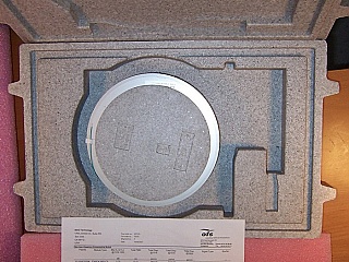 Lucent(OFS) DCM for both C and L-band. Designed as Raman amplifier, but can also use as regular DCM. Dispersion: -1400 ps/nm around 1620nm, 100% compensation. without fiber connectors. OFS type: EWBDK1400-C/L.
