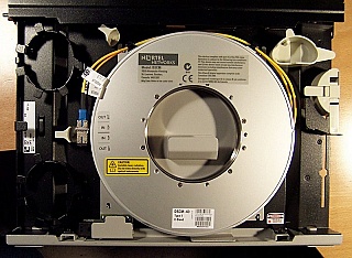Nortel dispersion slope compensation module for 1.55um C-band, to compenste 60km standard SMF dispersion, DSCM-60, Type 1. Nortel model: NTT870AG. We will only send you the DSCM module without rack mount enclosure