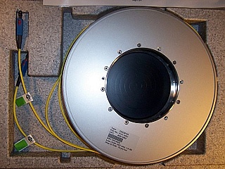 Dispersion slope compensation module for 1.55um C-band, to compenste 5km standard SMF dispersion, Dispersion is -72.3ps/nm/km at 1549nm. Type: DSCM-5A,  P/N: A0814962, 0121.0051. Lucent made for Nortel.