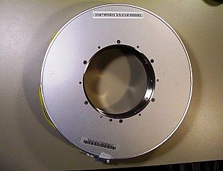 DCM (fiber spool) for truewave fiber by Lucent. About -640ps/nm at 1585nm. Type: DCMTWRS640.
