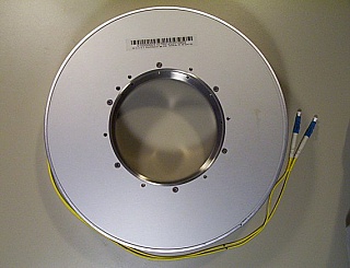 DCM (fiber spool) for truewave fiber by Lucent. About -480ps/nm at 1585nm.