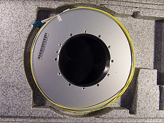 OFS DCM for LEAF fiber over 1.55um C-band, dispersion: -135 ps/nm at 1550nm. OFS Type: EHSDK:135. with 2 LC/PC connectors.