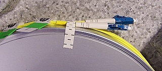 OFS DCM for LEAF fiber over 1.55um C-band, actual dispersion data: -1035.7 ps/nm at 1550nm. OFS Type: EHSDK:1020. with 2 LC/PC connectors.
