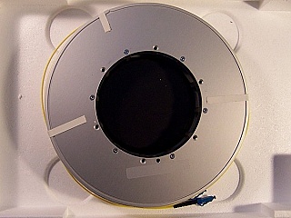 OFS DCM for LEAF fiber over 1.55um C-band, actual dispersion data: -1035.7 ps/nm at 1550nm. OFS Type: EHSDK:1020. with 2 LC/PC connectors.
