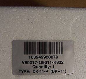 OFS positive dispersion compensation trimming module for any band. It provides dispersion similar to about 11km standard SM fiber. About +177 ps/nm at 1550nm. OFS TYPE: DK-11-P (DK+11)