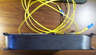 100+/-10 ps/nm, Corning pureform positive dispersion compensation trimming module. Model: DCM-B-100P-04-B,SC,1.5.