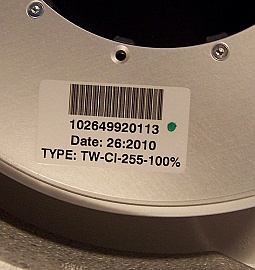 OFS DCM for 1.55um C-band. Very high dispersion slope. Dispersion: -255 ps/nm at 1550nm. OFS/Lucent Type: TW-CI-255-100%. With 2 LC/PC connectors.
