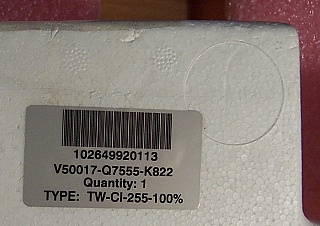 OFS DCM for 1.55um C-band. Very high dispersion slope. Dispersion: -255 ps/nm at 1550nm. OFS/Lucent Type: TW-CI-255-100%. With 2 LC/PC connectors.