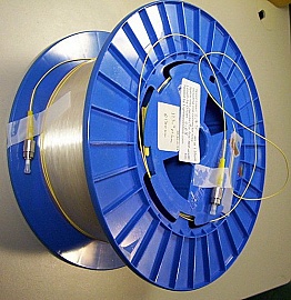 6.6km dispersion-shifted fiiber (DS,DSF) spool. With 2 FC/PC connectors.