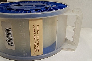 7.98km dispersion-shifted fiber (DS,DSF) spool.