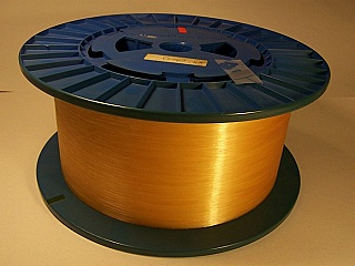 12.648km dispersion-shifted fiber (DS,DSF) spool.