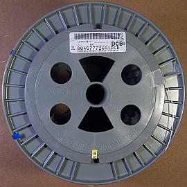 13.164km or 13.214km Lucent/AT&T dispersion-shifted fiber (DS,DSF) spool. With zero dispersion around 1550nm. Without fiber connectors. Fiber ID number ending with "DCB".