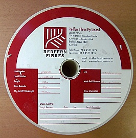 About 13.77-meter C-band Erbium Doped Fiber, Redfern model: HWT-FIB-742. Price is for one spool/roll