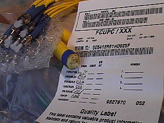 16-Fiber FC/UPC 25-feet cable pigtails