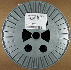 14km to 30km Lucent Truewave "-" fiber spool. With negative dispersion around 1550nm. Without fiber connectors. Fiber ID number ending with "DXB". Fiber is broken at several places from external or internal fiber end of spool. 'Sell As Is', 'No Return'
