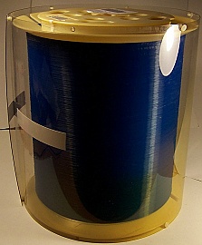 56.32km Lucent Truewave-plus fiber spool.