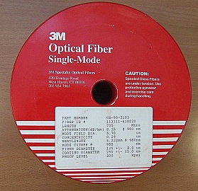 705-meter 980nm Polarization-Maintaining Single-Mode Optical Fiber. 3M P/N: CS-98-3103