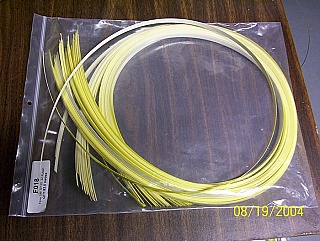 9/125um SM ribbon fiber, 1.1 meter,  32-fiber ribbon. Price is for one piece of 1.1-meter ribbon
