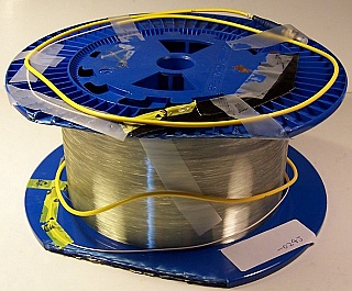 2.260km SMF-28 bare fiber spool, with 2 FC/UPC connectors
