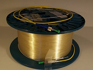 5.433km SMF bare fiber spool, with two FC/PC connectors