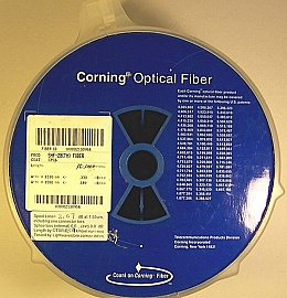 10.54km SMF-28 bare fiber spool, with 2 SC/PC connectors