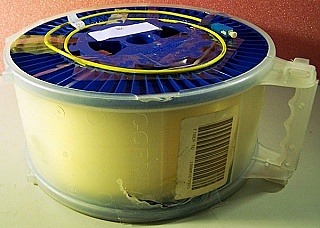 20.6km SMF-28 bare fiber spool, with 2 SC/PC connectors
