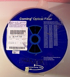 20.6km SMF-28 bare fiber spool, with 2 SC/PC connectors