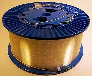 25.26km SMF-28 bare fiber spool with 2 SC/PC connectors