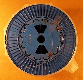 25.26km SMF-28 bare fiber spool, without fiber connectors.
