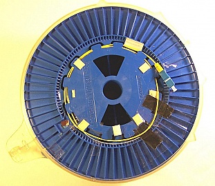 25.26km SMF-28 bare fiber spool, with 2 SC/PC connectors. Fiber spool loss (6.10dB) is a little higher than expected  since this spool uses old specfication